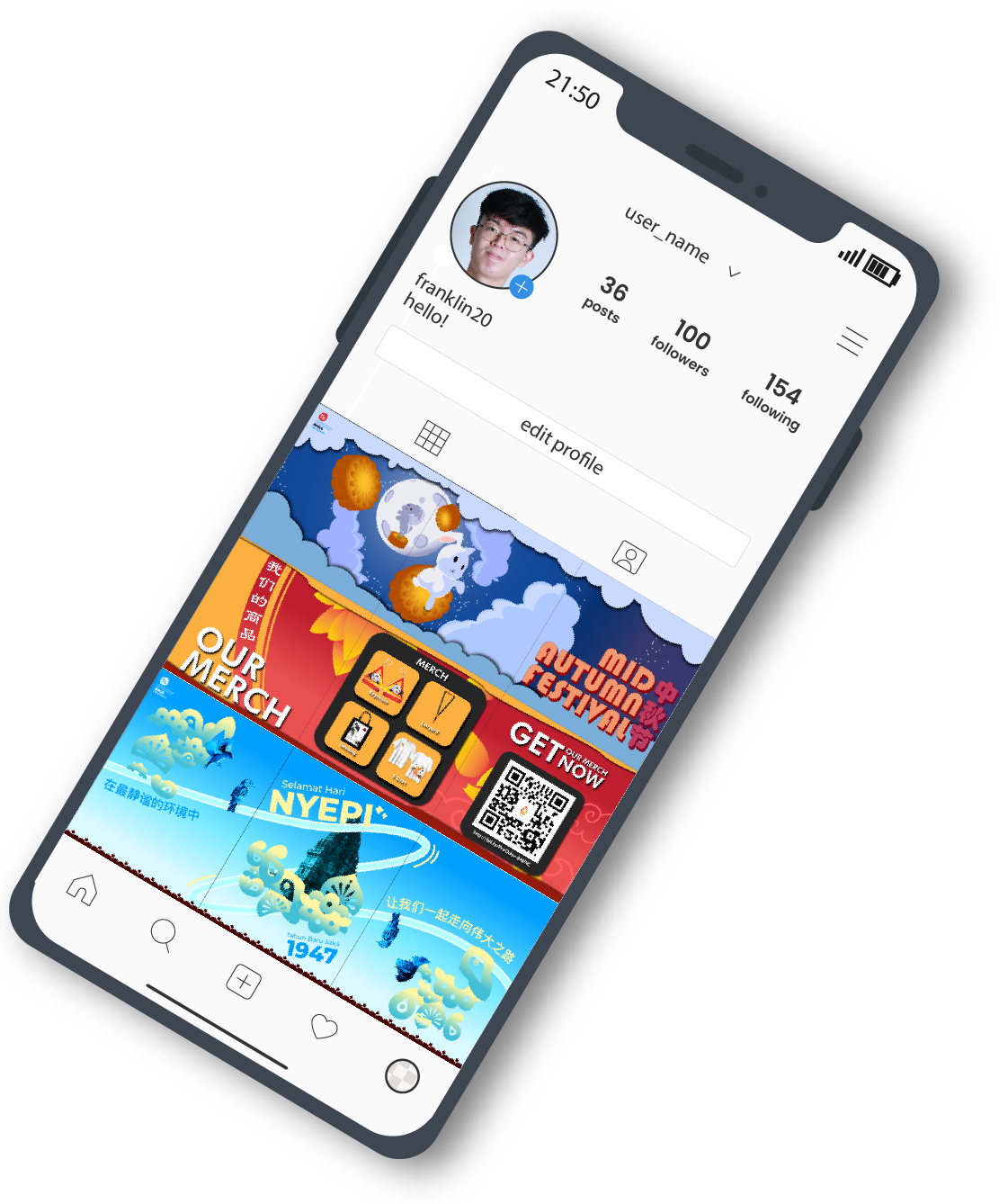 Social Media Profile